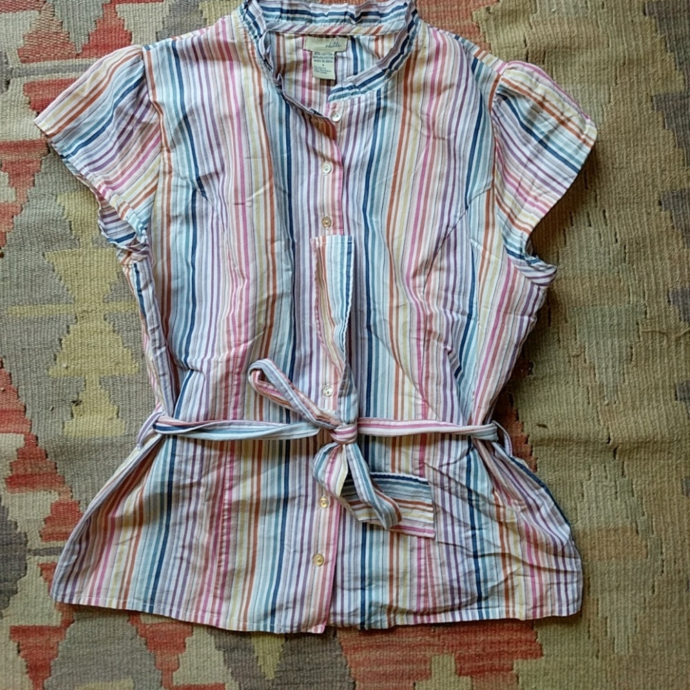 Odille rainbow top